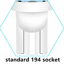 194 van de automobiel LEIDENE de Spaanders Gloeilampen6500k Wig T10 SMD 5050 4