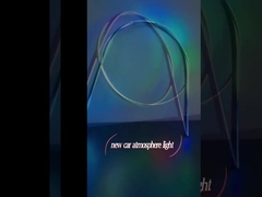 DC5V-12V Auto Interieur Symfonie achtervolgen RGB LED Acrylstrooklichten Decoratie Neon Atmosfeer APP