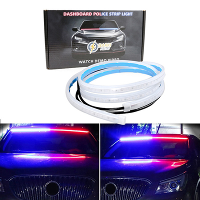 Algemeen begrip Twee Deur Waarschuwing Geleide Lichte 12V 120cm van de Kleuren de Waterdichte Auto