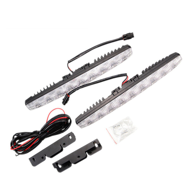 Strook van de de Autokoplamp Geleide Buis van aluminium Automobiele Drl Twee Kleur met ABS Lens