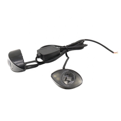 LEIDENE van de douane300lm 6000K Motorfiets Koplampen Hawk Eye Lights 10SMD