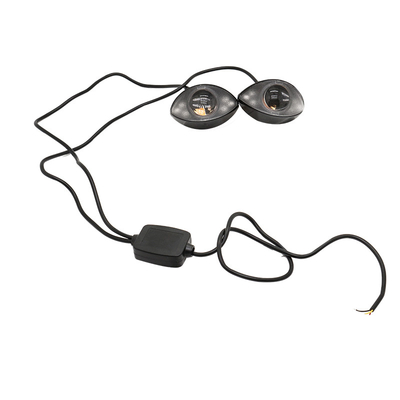LEIDENE van de douane300lm 6000K Motorfiets Koplampen Hawk Eye Lights 10SMD