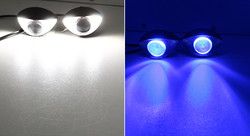 LEIDENE van de douane300lm 6000K Motorfiets Koplampen Hawk Eye Lights 10SMD