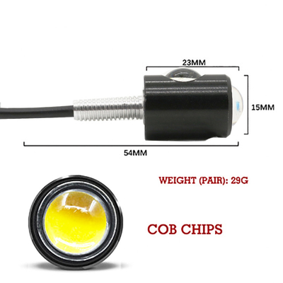 Eagle Eye Lens Screw Reversing-Motorfiets LEIDENE Koplampen/Geleide Staartlichten