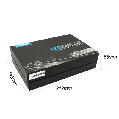Hoge Automobiel LEIDENE van Machtsfocos Richtingaanwijzers 18000Lm 80W H7 H4