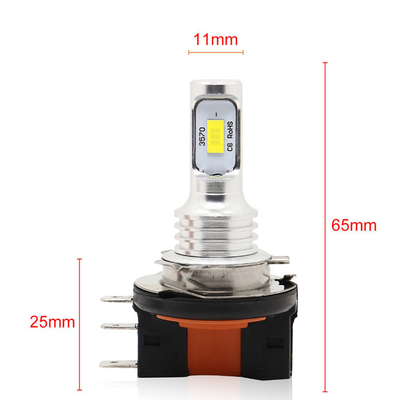 Van het Automobiel LEIDENE van Luces Para Carros H15 de Bollenkoplampen Koplampdrl Halogeen
