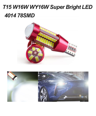 T15w16w LEIDENE Automobiel LEIDENE van Canbus Koplamp 4014 de Omgekeerde koplampen van de Lichten Helderste auto