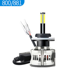 8 kanten H1 H3 H4 H7 9005 9006 Automobiel LEIDENE Koplamp 6000K 360 Canbus