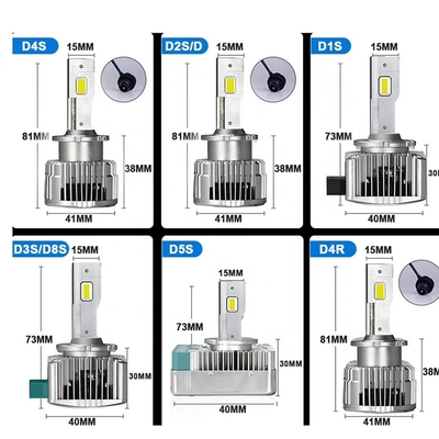D Reeks Automobiel LEIDENE Koplampbollen D1S D2S D3S D4S D5S D8S 8V-48V