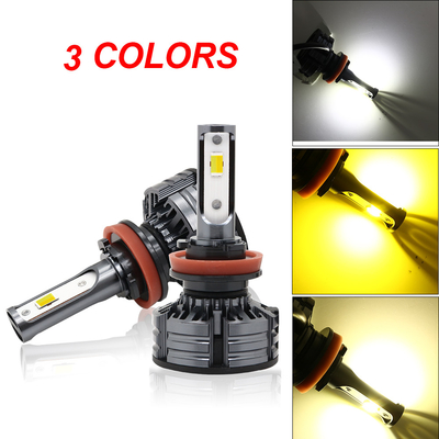 Algemeen begrip 3 Bollen H1 H3 H4 H7 H11 9005 9006 van de Kleuren de Helderste Geleide Koplamp
