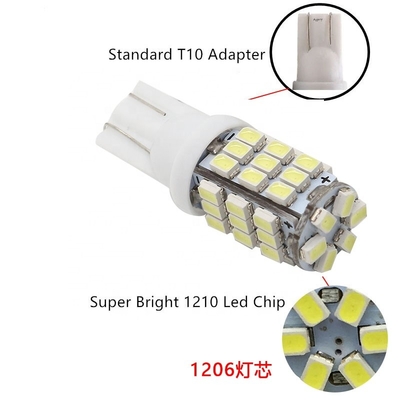 De binnen Binnenlandse van de Autokoplampen van T10 3014 42SDM Lamp van de de Bollen12v Breedte