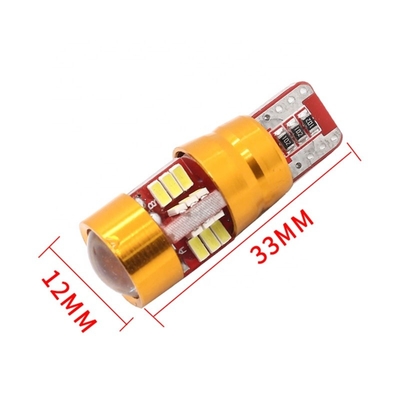 12V Canbus T10 3014 27SMD-leiden van Auto Gloeilampen voor van het de Lezingsparkeren van de Vrachtwagenskoepel de Reservelicht