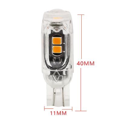 LEIDENE Hoge Helderheids Automobiel LEIDENE Gloeilampen T10 3030 de Nummerplaat Lichte Auto Sidelamp van 5SMD Canbus