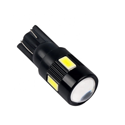 T10 5630 6 SMD Nonpolarity leidden Gewijzigde LEIDENE van Auto Zij Gloeilampen Bol gelijkstroom 12V