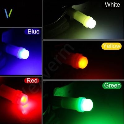 12v leidde indicatorlichten voor 3D Rode/Groene/Gele/Blauwe/Witte leiden van de auto'st5 MAÏSKOLF 1SMD