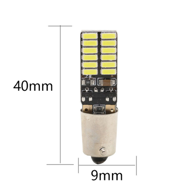 BA9S 4014 Automobiel LEIDENE van 24SMD Gloeilampenbreedte Geleide Indicator Lichte 12V