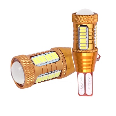 12v 4014 Binnenlandse Lichte Canbus Automobiel LEIDENE van 32smd Cree T10 Gloeilampen Witte Omgekeerde Stoplichten