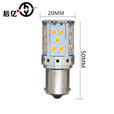 1156 3030 van het de Bollen12v 10W Hoogtepunt van 35SMD Canbus Geleide de Richtingaanwijzerlamp 7440 T20