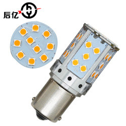 1156 3030 van het de Bollen12v 10W Hoogtepunt van 35SMD Canbus Geleide de Richtingaanwijzerlamp 7440 T20