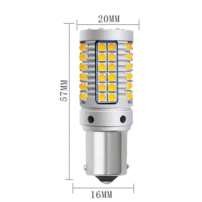 23w Canbus 1156 3030 69smd-Lichten P21w Ba15s 1156 van de Autorichtingaanwijzer Hoge Helderheid