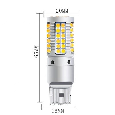 Auto Geleide de Richtingaanwijzerlichten 23w Canbus van 69smd Ba15s 7440 3030