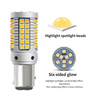 Auto Geleide de Richtingaanwijzerlichten 23w Canbus van 69smd Ba15s 7440 3030