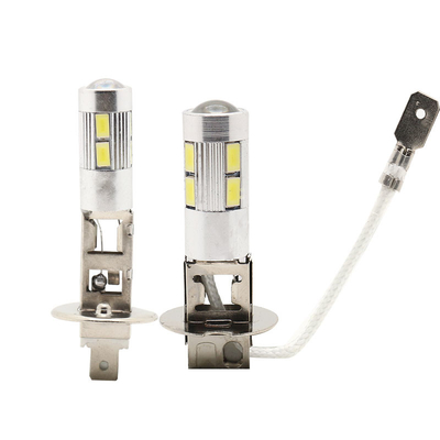 De automobiele Mist die van Mistlichten H1 5630 10SMD Smd H3 drijft leidde Mist Gloeilamp 12V