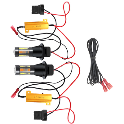 T20canubs de LEIDENE Remrichtingaanwijzer steekt 7440 4014 66SMD Geleide Dag Lopende Lichten aan