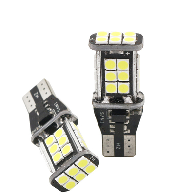 T15 3030 van het LEIDENE van 24SMD Canbus Licht van de de Autohoek Koplamp12v Hoogtepunt het Omkerende
