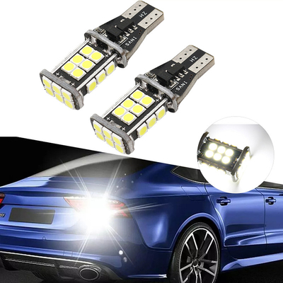 T15 3030 van het LEIDENE van 24SMD Canbus Licht van de de Autohoek Koplamp12v Hoogtepunt het Omkerende