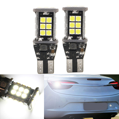 T15 3030 van het LEIDENE van 24SMD Canbus Licht van de de Autohoek Koplamp12v Hoogtepunt het Omkerende