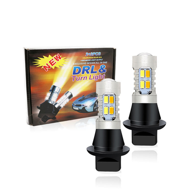 Dubbele Kleur 7440 T20 BA15S 1156 BAU15S van 5630 20SMD Geleide Richtingaanwijzerbollen