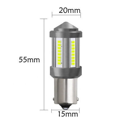 De 7440 LEIDENE Remrichtingaanwijzer steekt 1156 BA15S BAY15S 2016 40SMD Geen aan Fout Drl 12 V de Wekker