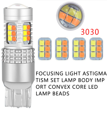 30SMD auto Hoofdlichten 3030 Rem en Richtingaanwijzerlichten 10W