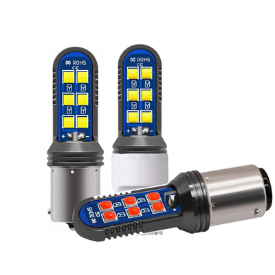 5w universele Geleide Staart Lichte Richtingaanwijzer Mini Headlamps 12SMD