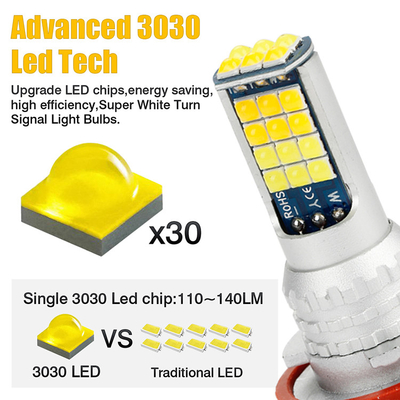 Lichten Twee Kleur Lichte H11 9006 881 H3 H8 H7 3030 van de hoge Machts Universele Automobiele Mist
