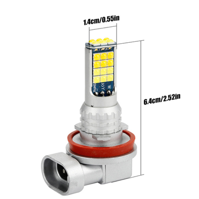 Lichten Twee Kleur Lichte H11 9006 881 H3 H8 H7 3030 van de hoge Machts Universele Automobiele Mist
