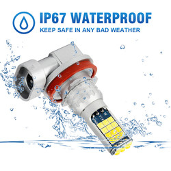 Lichten Twee Kleur Lichte H11 9006 881 H3 H8 H7 3030 van de hoge Machts Universele Automobiele Mist