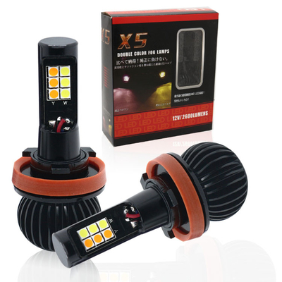 H1 H3 H4 H7 H8 H11 9006 880 leidden Flits Gloeilamp Twee Universele Kleur Mistlichten leidden