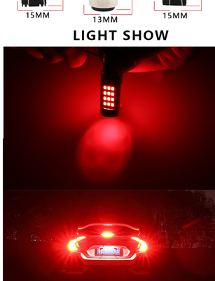 De Richtingaanwijzerlichten 2835 van de douane Universele Auto het Omkeren Koplamp die Drie Keer Bol opvlammen
