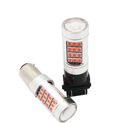 De Richtingaanwijzerlichten 2835 van de douane Universele Auto het Omkeren Koplamp die Drie Keer Bol opvlammen