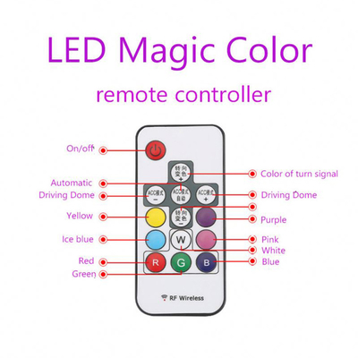 1000lm gewijzigde Proef van de de Waarschuwingsflits van Car Lights RGB Verre de Staart Lichte 2835 LEIDENE Spaander