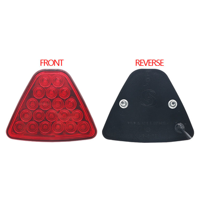 De Driehoeksauto Gewijzigde Lichten 1000lm van rode Kleuren Proefautomotive led lights