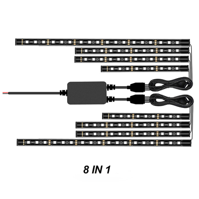 Neon van Kit Under Dash Decorate Atmosphere van de motorfiets Rgb Geleide Auto met APP Radio