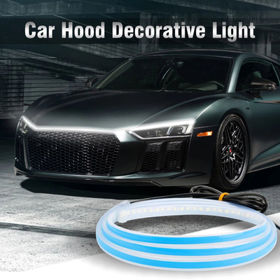 LEIDENE van de de Autokoplamp van 2pcs 12V van de Flexibele Waterdichte van de de Richtingaanwijzerrem Buisstrook van de de Stroomgids de Lichten DRL