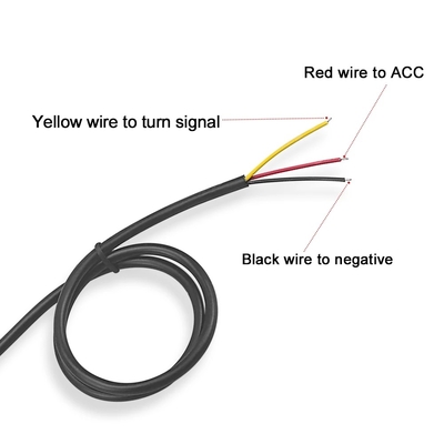 30cm 45cm van de 60cm Dag LEIDENE van de Autokoplamp van de de Remstroom Buisstrook de Gids Lichte 2pcs