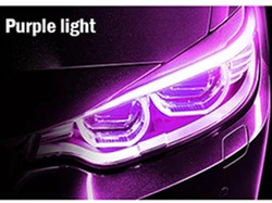 30cm 45cm van de 60cm Dag LEIDENE van de Autokoplamp van de de Remstroom Buisstrook de Gids Lichte 2pcs