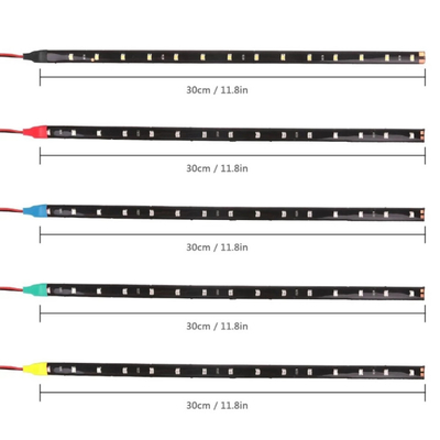 30cm LEIDENE van de Autokoplamp Buisstrook 3528 de Waarschuwingslicht van de Flardnoodsituatie