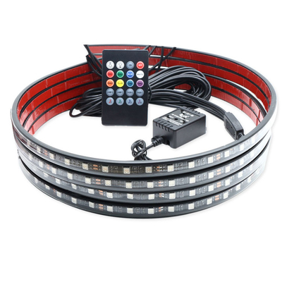 De kleurrijke van de de Sfeerauto van de Stemcontrole Geleide Strook Decoratief rf Rgb 5050 Koplamp