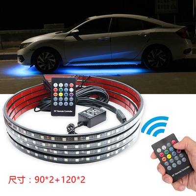 De kleurrijke van de de Sfeerauto van de Stemcontrole Geleide Strook Decoratief rf Rgb 5050 Koplamp